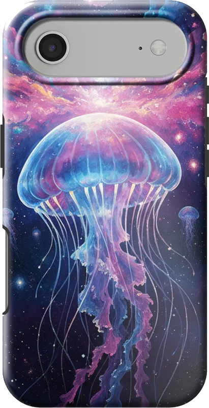 Cosmic Jellyfish case on the iPhone Air
