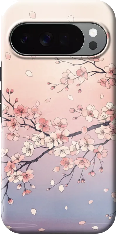 Cherry Blossom case on the Google Pixel 10 Pro XL