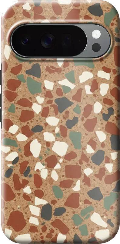 Terrazzo case on the Google Pixel 10 Pro XL