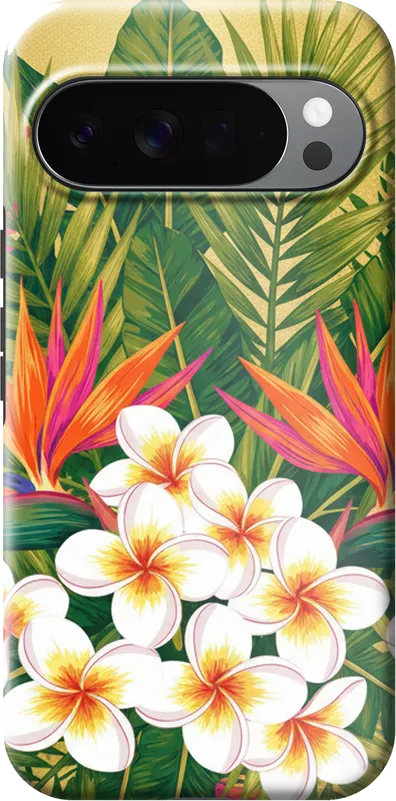 Tropical Paradise case on the Google Pixel 10 Pro XL