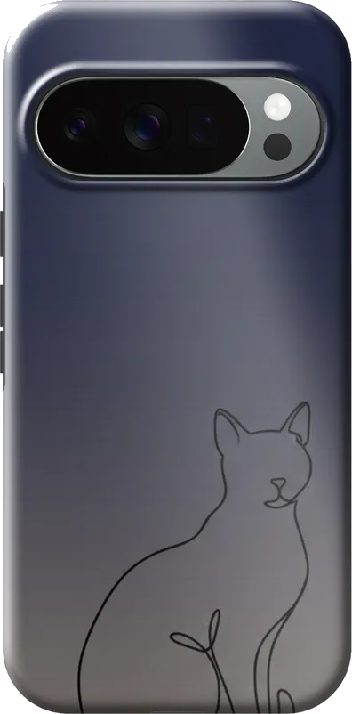 Cat Silhouette case on the Google Pixel 10 / 10 Pro
