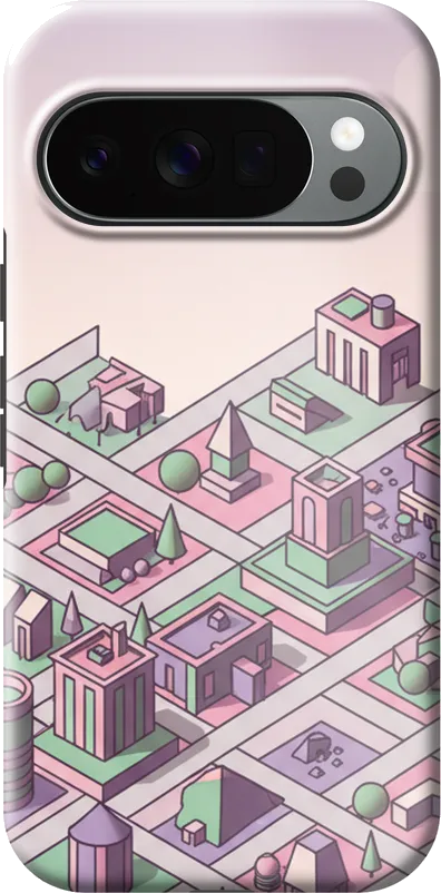 Isometric City case on the Google Pixel 10 / 10 Pro
