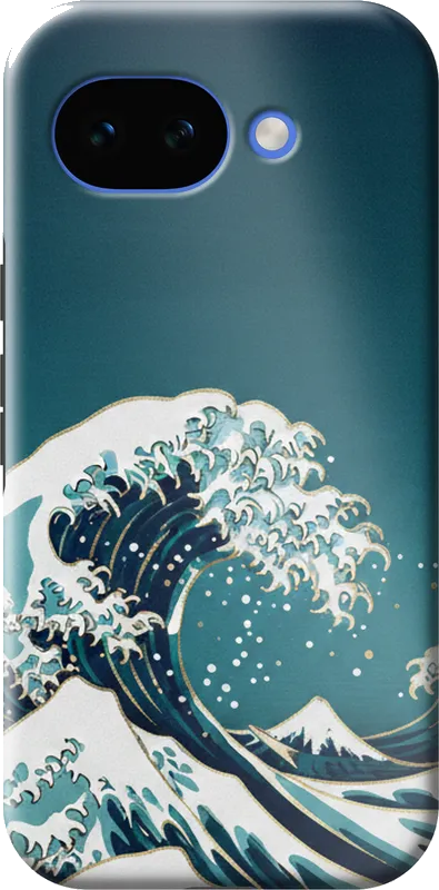 Ocean Waves case on the Google Pixel 10A