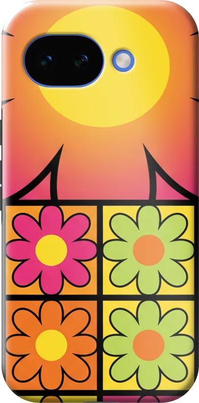 Pop Daisy case on the Google Pixel 10A