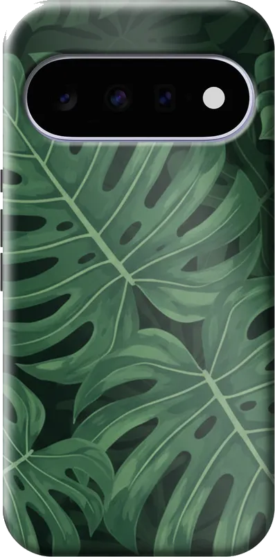 Monstera Leaves case on the Google Pixel 11