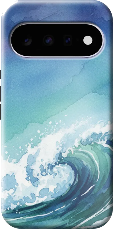 Ocean Blues case on the Google Pixel 11