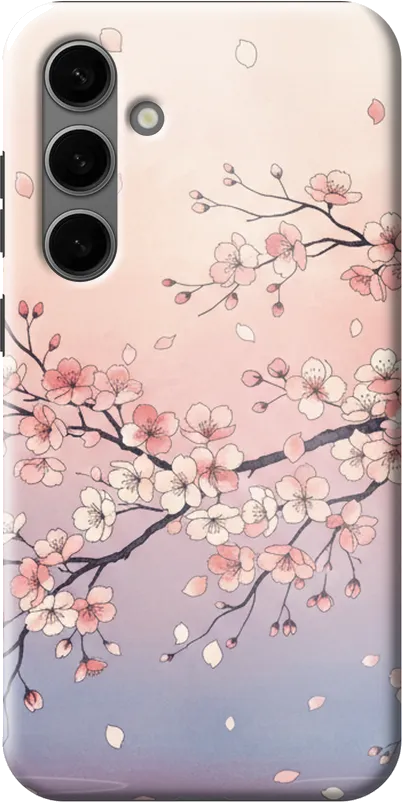Cherry Blossom case on the Samsung Galaxy S24 Plus