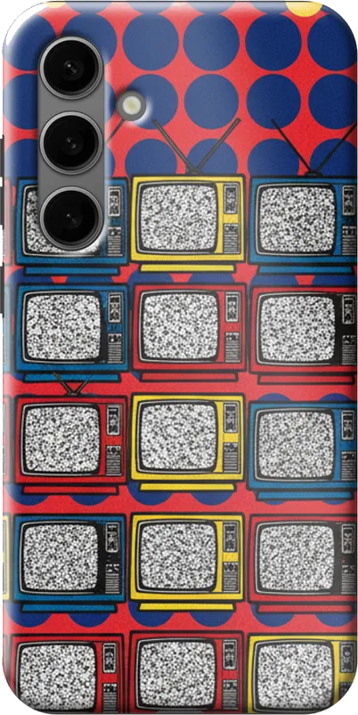Retro Television case on the Samsung Galaxy S24 Plus