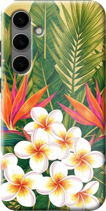 Tropical Paradise case on the Samsung Galaxy S24 Plus
