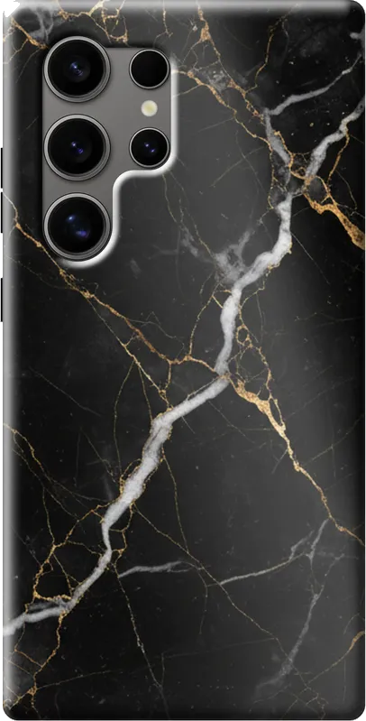 Black Marble case on the Samsung Galaxy S24 Ultra