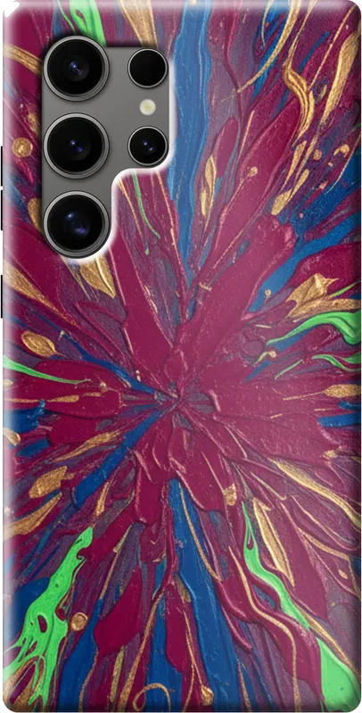 Colour Burst case on the Samsung Galaxy S24 Ultra