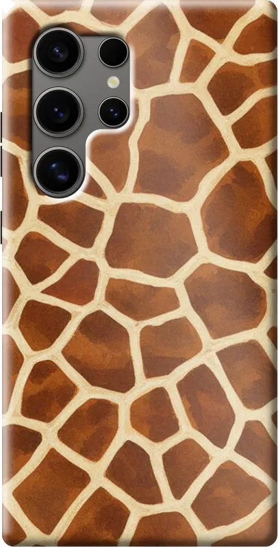 Giraffe Patch case on the Samsung Galaxy S24 Ultra