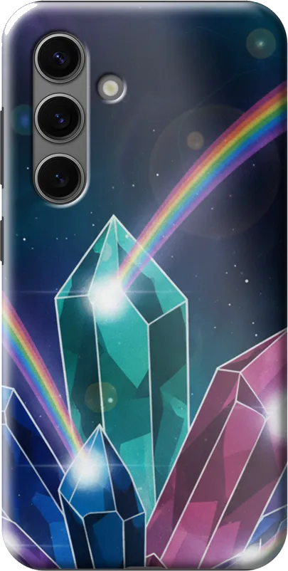 Crystal Prism case on the Samsung Galaxy S24