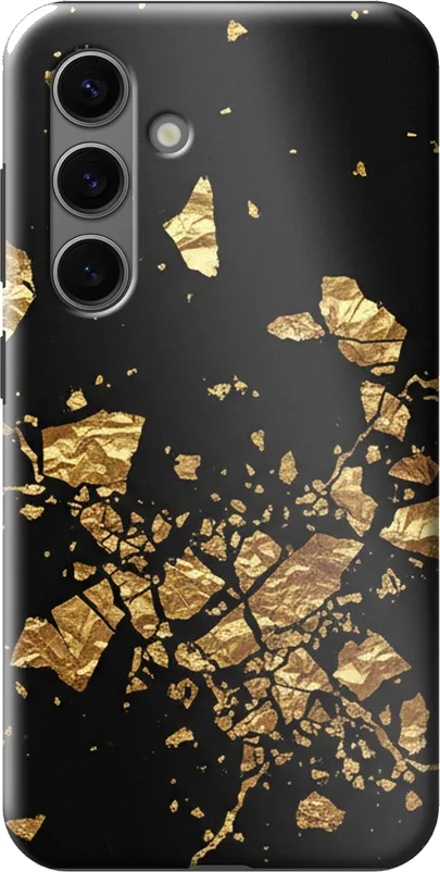 Gold Leaf case on the Samsung Galaxy S24
