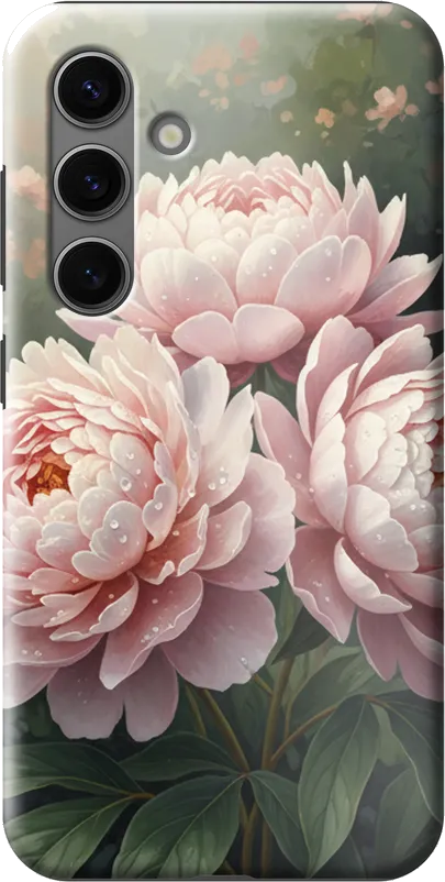 Peony Blush case on the Samsung Galaxy S24