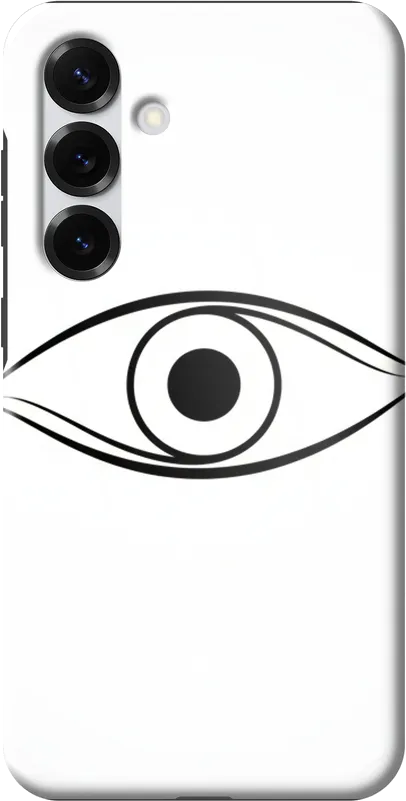 Abstract Eye case on the Samsung Galaxy S25 Plus