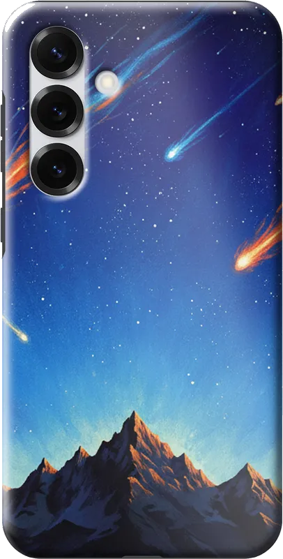Meteor Shower case on the Samsung Galaxy S25 Plus