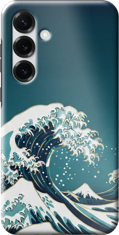 Ocean Waves case on the Samsung Galaxy S25 Plus