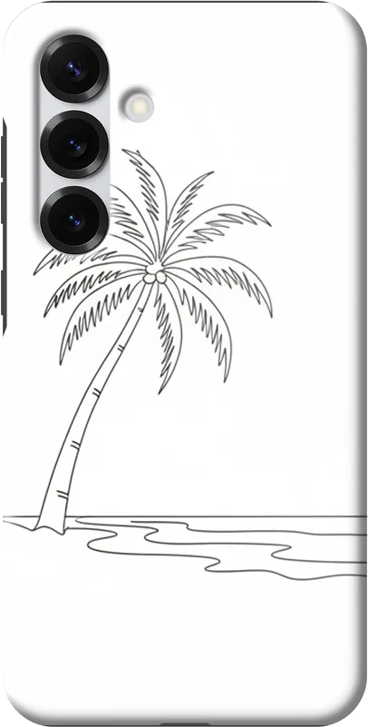 Palm Line case on the Samsung Galaxy S25 Plus