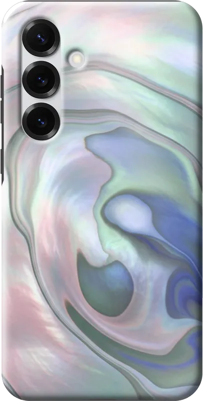 Pearl Shimmer case on the Samsung Galaxy S25 Plus