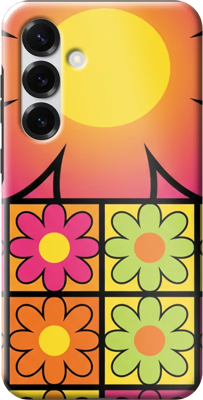 Pop Daisy case on the Samsung Galaxy S25 Plus