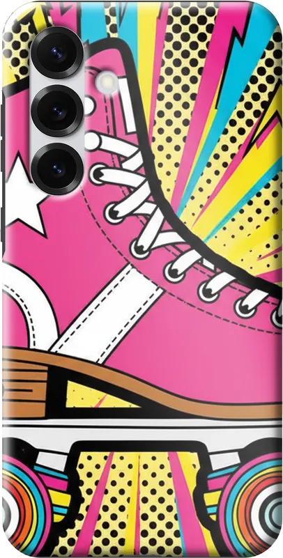 Roller Skate case on the Samsung Galaxy S25 Plus