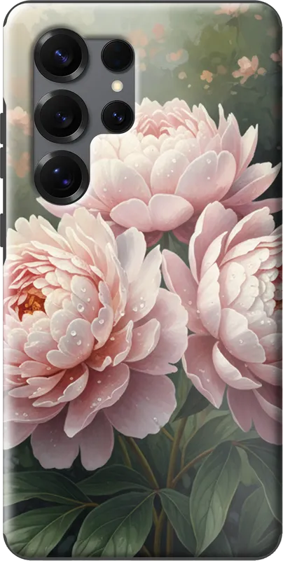 Peony Blush case on the Samsung Galaxy S25 Ultra