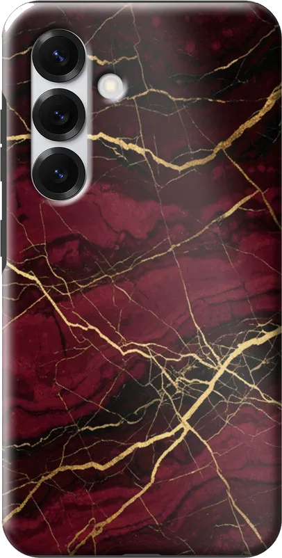 Blood Marble case on the Samsung Galaxy S25