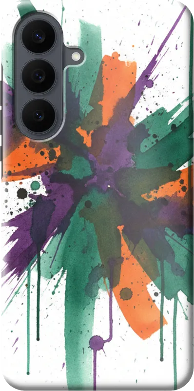 Abstract Splash case on the Samsung Galaxy S26 FE