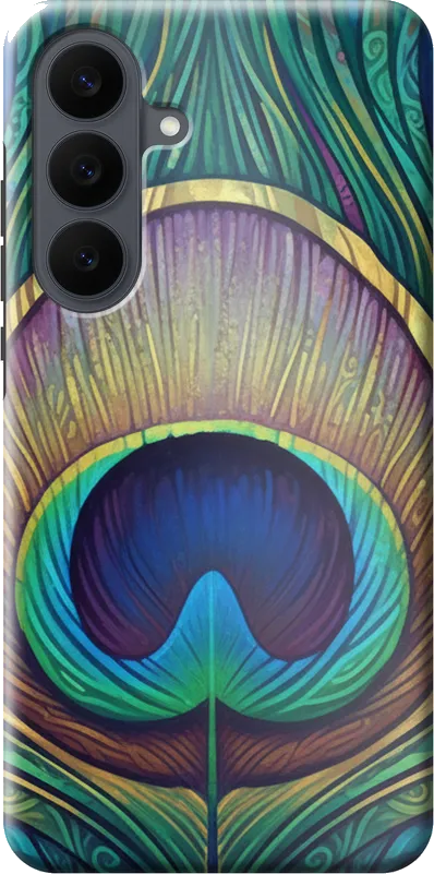 Peacock Feather case on the Samsung Galaxy S26 FE