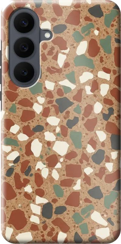 Terrazzo case on the Samsung Galaxy S26 FE