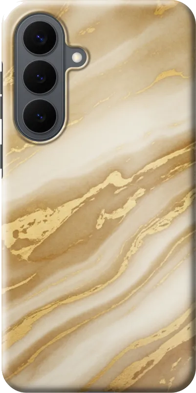 Champagne Marble case on the Samsung Galaxy S26 Plus