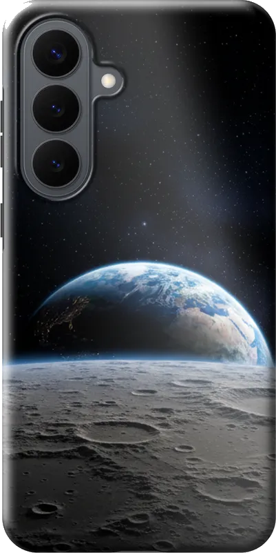Lunar Surface case on the Samsung Galaxy S26 Plus