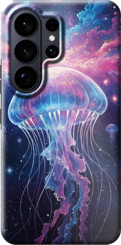Cosmic Jellyfish case on the Samsung Galaxy S26 Ultra