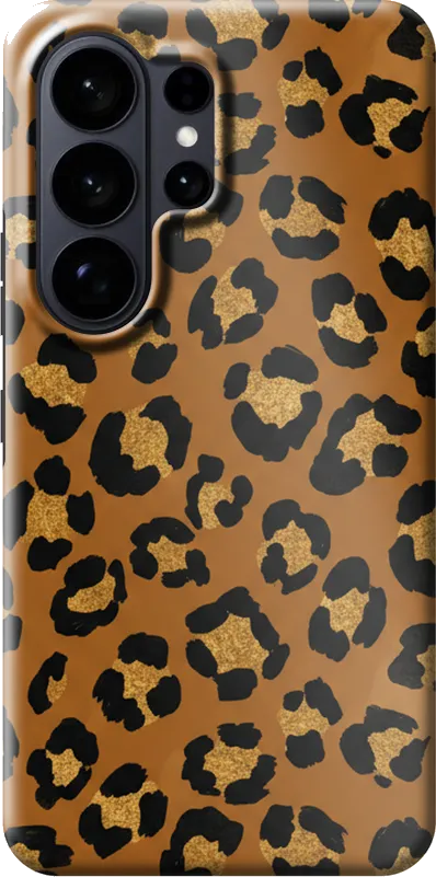 Leopard Luxe case on the Samsung Galaxy S26 Ultra