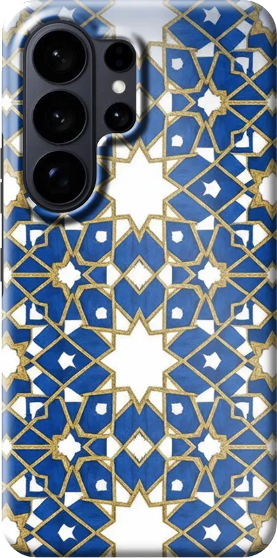 Moroccan Tiles case on the Samsung Galaxy S26 Ultra