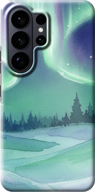 Northern Lights case on the Samsung Galaxy S26 Ultra