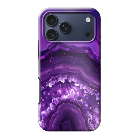 Amethyst Marble phone case
