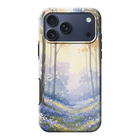 Bluebell Wood phone case
