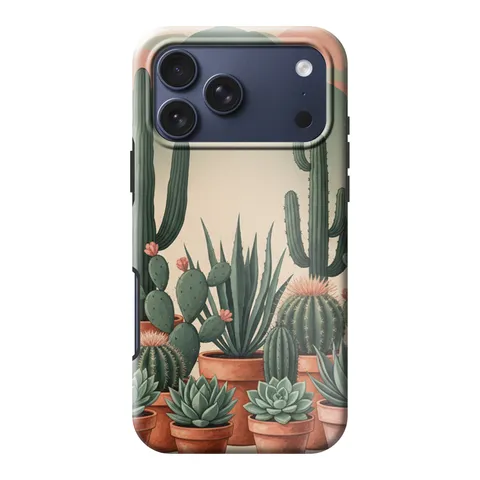 Cactus Garden phone case