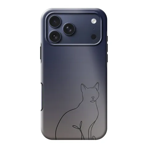 Cat Silhouette phone case