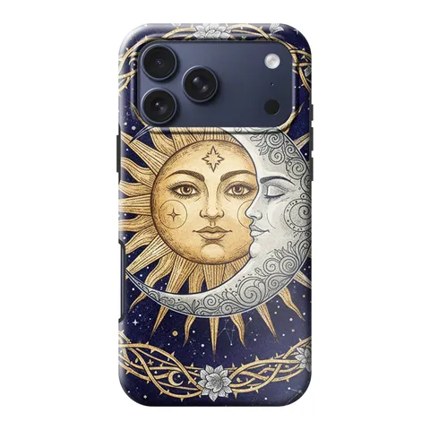 Celestial Sun & Moon phone case