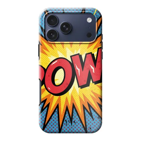 Comic POW phone case