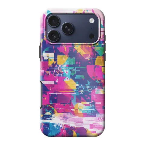 Glitch Wave phone case