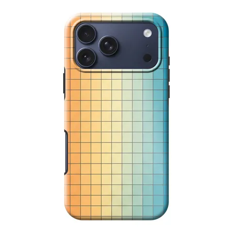 Gradient Blocks phone case