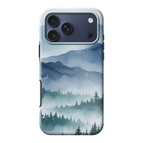 Misty Mountains phone case