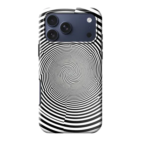 Op Art Illusion phone case