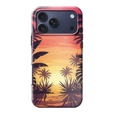 Palm Sunset phone case