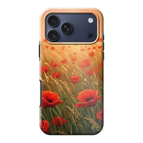Poppy Field phone case