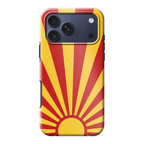Retro Sunburst phone case